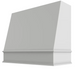 Painted Angled Hood Classic Trim Painted Angled Hood Classic Trim